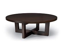 Contemporary coffee table DUETTEwalnutroundhome