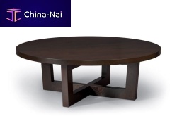 Contemporary coffee table DUETTEwalnutroundhome