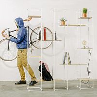 Free-standing bookcase LA SUPERMODULAREmodularhighcontemporary