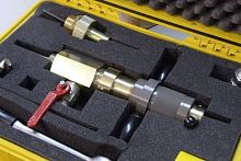 Tapping head Hot tap drill