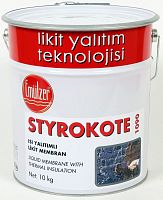Foundation bituminous waterproofing STYROKOTE 1090for wallfor basementsinsulated
