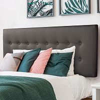 Double bed headboard MARGOTtraditionalwoodenpolyester