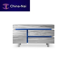 Contemporary sideboard Gerrit CS1MDFstainless steelwith drawers