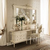 Classic dressing table 14216solid wood1-seat