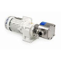 Gear pump FL-ENM seriesfor food productselectricself-priming