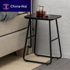 Contemporary bedside table ADD-ON FLOORoaksolid woodlacquered steel
