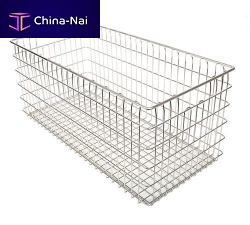 Instrument sterilization basket 50.100 seriesperforatedwire