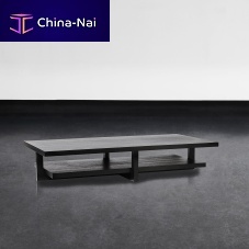 Contemporary coffee table LELIEwoodenwooden baserectangular