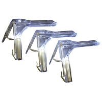 Vaginal speculum 02022 SeriesPedersonsingle-usetransparent
