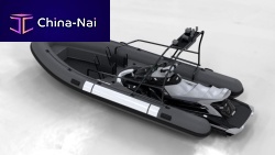 Jet-ski propelled patrol boat PRO 575rigid hull inflatable boat