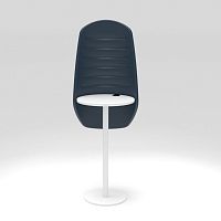 Contemporary high bar table ERMESlaminatefabricsteel base