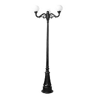 Garden lamppost classical stylemetalsingle