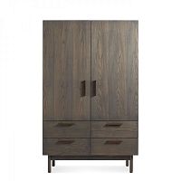 Contemporary bar cabinet SHALEwalnutash