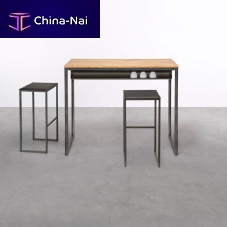 Contemporary sideboard table at_18oaksolid woodoiled wood