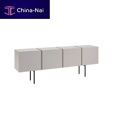 Contemporary sideboard MILES H90lacquered woodMDFmetal