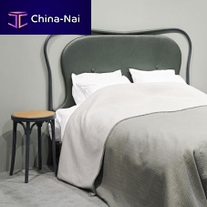 Double bed headboard CLARA contemporaryfabricbeech