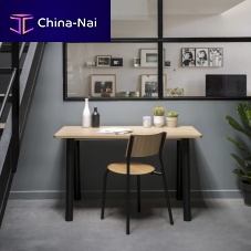 Free-standing desk MODERNcontemporarypinenatural oak