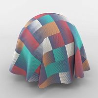 Coated fabric ARISE upholsterygeometric patternvinyl