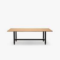 Contemporary table BEAMoakHPLFenix NTM®