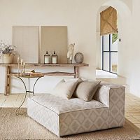 Upholstery fabric SAHEL : MERE for curtaingeometric patterncotton