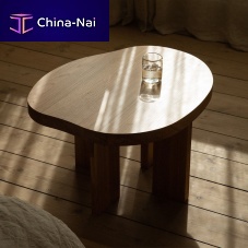Contemporary side table Pondoakoiled woodoak base