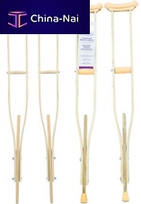 Axillary crutch Airgo® Laminated Woodadultheight-adjustable