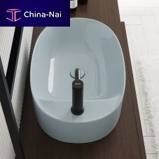 Countertop washbasin SKINNY: 5408ceramic1-holewithout overflow