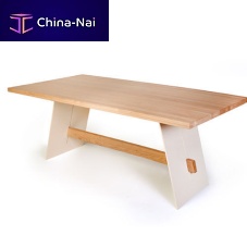 Contemporary table ALADINwoodenwooden baserectangular