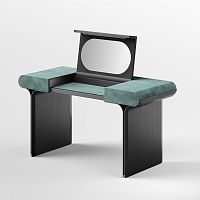 Contemporary dressing table Stamiashleather1-seat