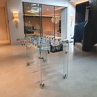 Original design foosball table CARATfor sports activitieshomewooden