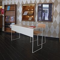 Scandinavian design desk BROKKashsteelfor hotel