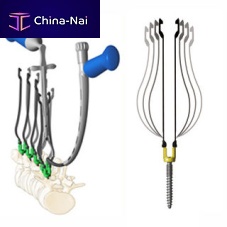 Minimally invasive pedicle screw positioning system Zina