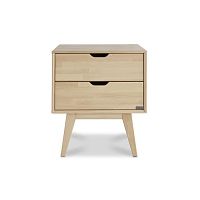 Classic bedside table KOLObirchplywoodrectangular