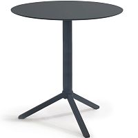 Contemporary table Timesteelmetal baserectangular
