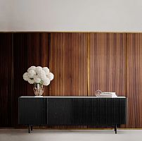 Contemporary sideboard AEROsolid woodplywoodoiled wood