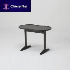 Contemporary side table NUPRIoaksolid woodwooden base
