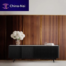 Contemporary sideboard AEROsolid woodplywoodoiled wood