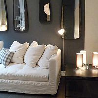 Contemporary coffee table KIRAmetalcustomhome