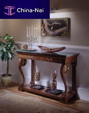 Traditional sideboard table M 401walnutwooden baserectangular