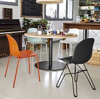 Contemporary table COCKTAILlacquered woodlaminatemelamine