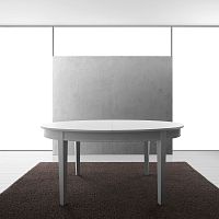 Traditional table L229solid woodwooden baseoval