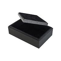 Wooden storage box MOONDUSTglasswith lid