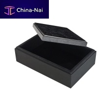 Wooden storage box MOONDUSTglasswith lid