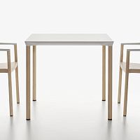 Contemporary table MONZAashaluminumlaminate