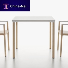 Contemporary table MONZAashaluminumlaminate