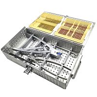 Kirschner orthopedic pin non-absorbable