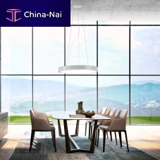 Pendant lamp PLANETmetalpolycarbonateopal