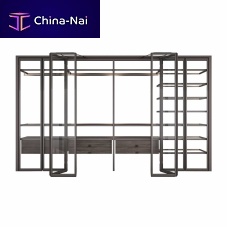 Modular walk-in wardrobe PALO ALTO FREEwall-mountedcontemporarywooden