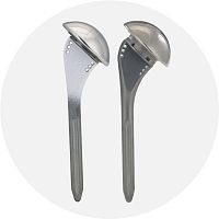 Cemented or non-cemented shoulder prosthesis SCULTRA II