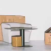 Contemporary side table CLUSTERMDFashsteel